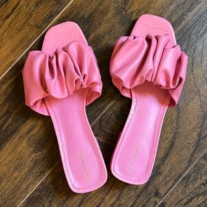Pink Circus by Sam Edelman Janis womens gathered sandals. Worn once